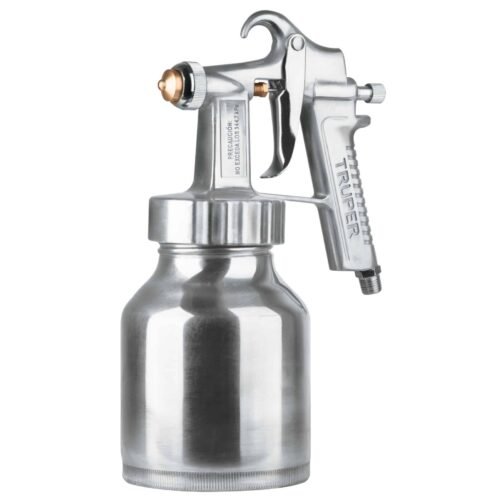 14037 - Pistola p/pintar baja presión, 1.5 mm, pulida, entrada inf