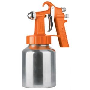 19510 - Pistola p/pintar baja presión, 1.5 mm, naranja, entrada sup