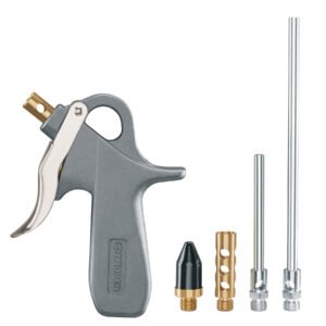 10645 - Pistola de aluminio para sopletear, 5 boquillas, TRUPER