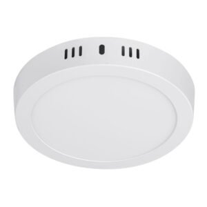 46713 - Luminario LED tipo plafón 12 W, redondo, luz de día, blanco