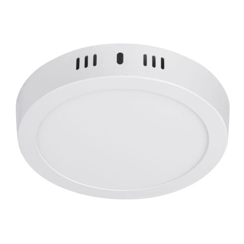 46713 - Luminario LED tipo plafón 12 W, redondo, luz de día, blanco