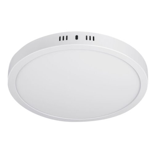 46717 - Luminario LED tipo plafón 24 W, redondo, luz de día, blanco