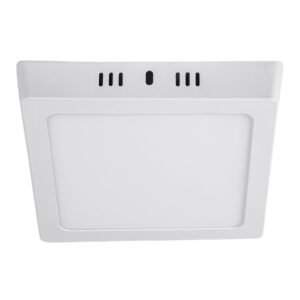47443 - Luminario LED tipo plafón 12 W, cuadrado, luz de día, blanco