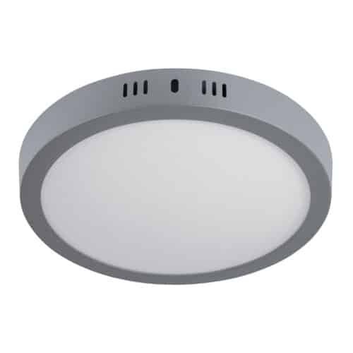 PLA-216L.jpg 47348 - Luminario LED tipo plafón 18 W, redondo, luz de día, gris
