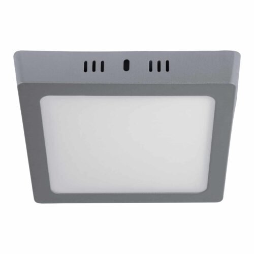 PLA-219L.jpg 47447 - Luminario LED tipo plafón 12 W, cuadrado, luz de día, gris