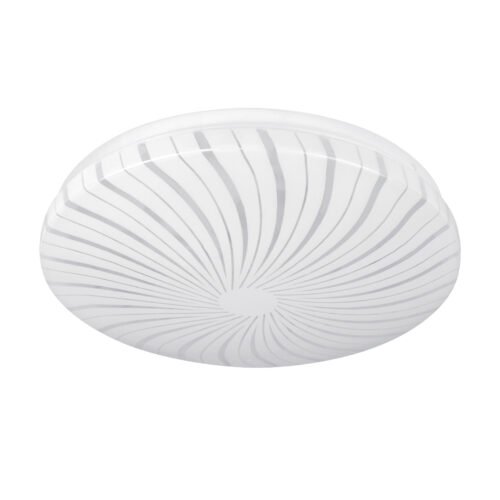 46015 - Luminario LED 8W plafón decorativo espiral luz de día, BASIC
