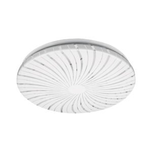 46016 - Luminario LED 15W plafón decorativo espiral luz de día,BASIC
