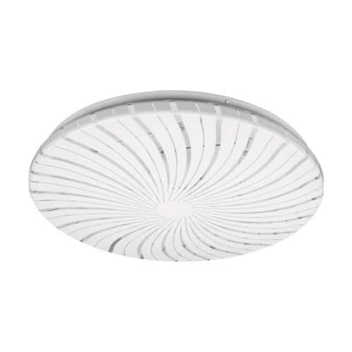 46017 - Luminario LED 18W plafón decorativo espiral luz de día,BASIC