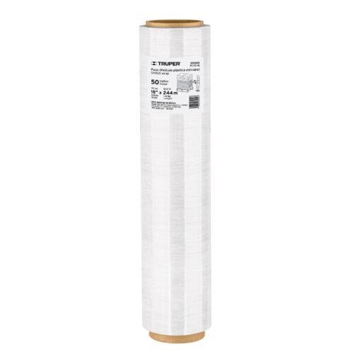 101689 - Rollo de 244m película plástica transparente playo 18" cal50
