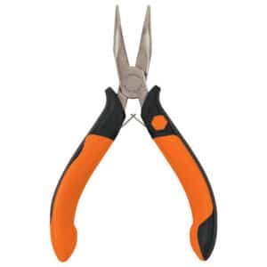 17365 - Mini pinza de punta curva 5" mango Comfort Grip, Truper
