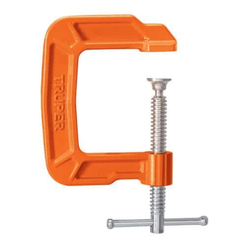 17692 - Prensa profunda 3" de hierro dúctil para carpintería, Truper