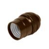 46500 - Portalámpara de baquelita, sencillo, Volteck