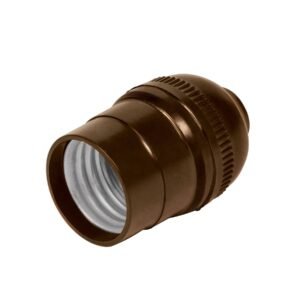 46500 - Portalámpara de baquelita, sencillo, Volteck