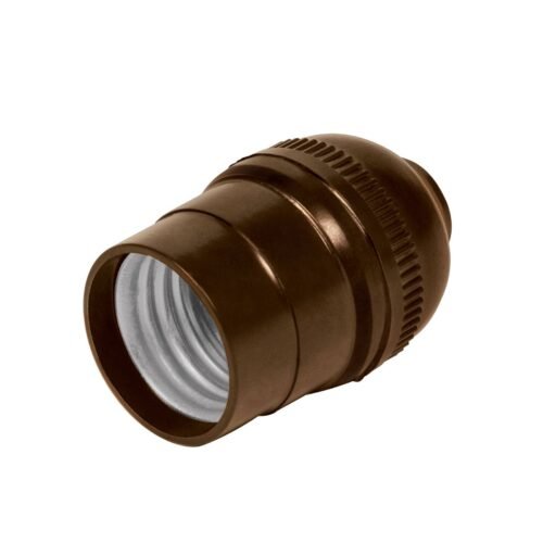 46500 - Portalámpara de baquelita, sencillo, Volteck