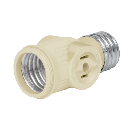 POBA-13.jpg 46514 - Portalámpara de baquelita, con doble contacto, Volteck