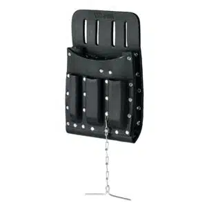 POHE-11CU.jpg 11514 - Porta herramientas de cuero con 11 compartimentos, Truper