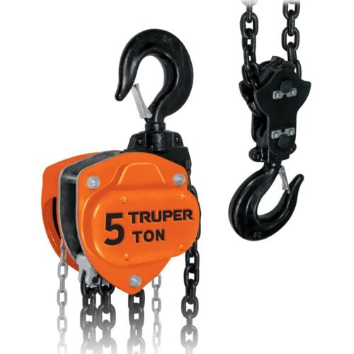 16828 - Polipasto industrial de cadena, 5 toneladas, Truper