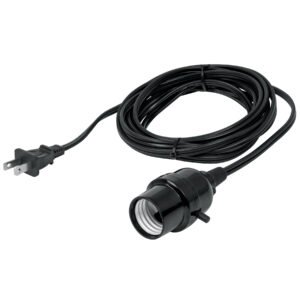 47142 - Portalámparas con cable de 4 m, VOLTECK