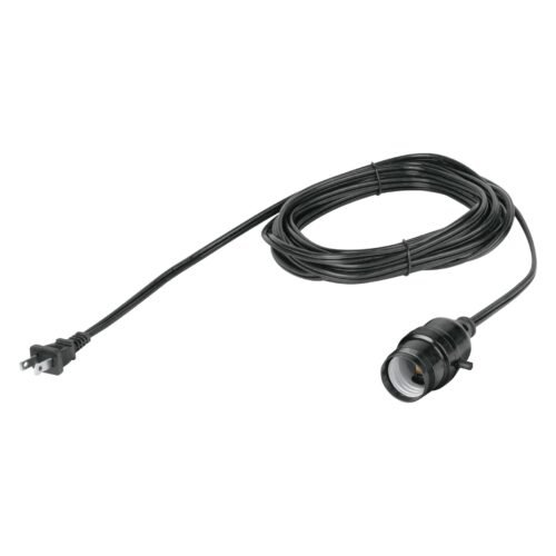 47143 - Portalámparas con cable de 6 m, VOLTECK