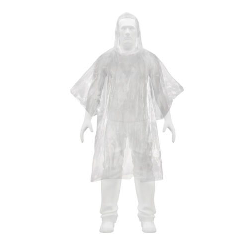 27089 - Poncho o capamanga desechable de polietileno, Pretul