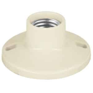 46519 - Portalámpara de baquelita, 3-1/2", Volteck