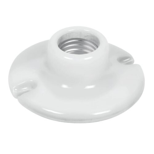 POPO-15.jpg 46523 - Portalámpara de porcelana, 3-1/2", redonda, Volteck