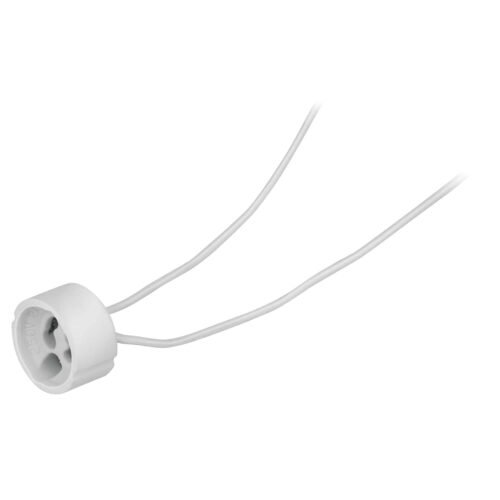 POPO-21.jpg 46540 - Portalámpara de porcelana para base GU10, Volteck