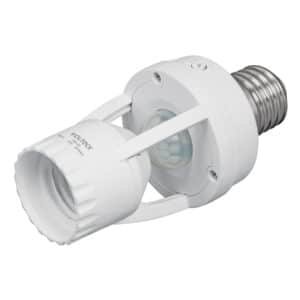 46274 - Portalámpara con sensor de movimiento 360°, Volteck