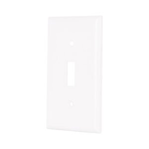 47726 - Placa de ABS para interruptor vertical, Standard, blanco