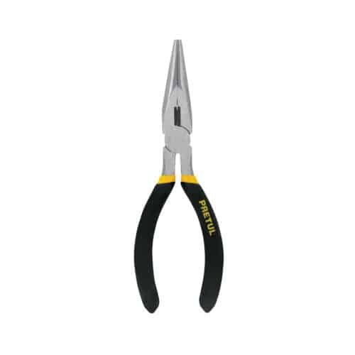22624 - Pinza de punta y corte 6" mango de PVC, Pretul