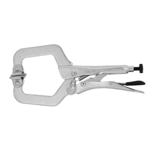 17413 - Pinza de presión 6" tipo "C" con mordaza autoajustable
