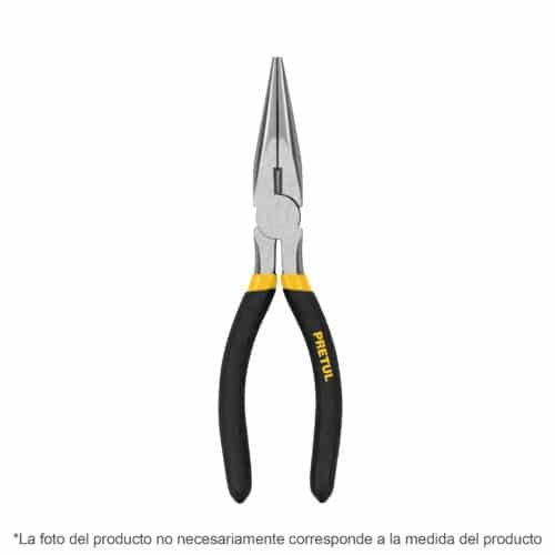 22625 - Pinza de punta y corte 7" mango de PVC, Pretul
