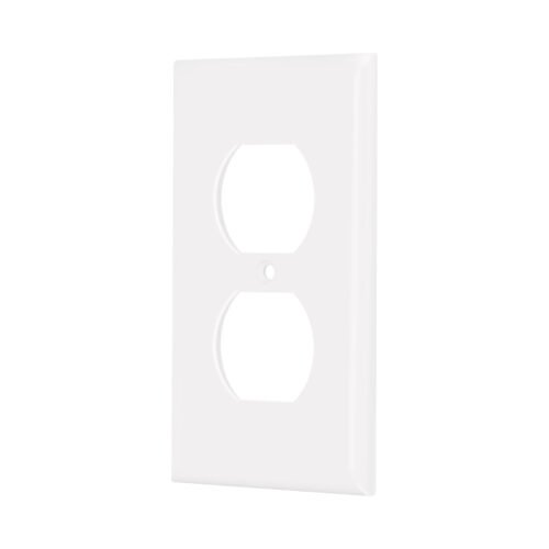 PPDO-SB.jpg 40241 - Placa de ABS dúplex, Standard, blanco Volteck