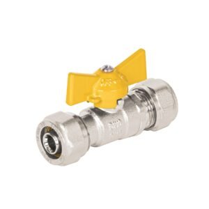 45943 - Válvula esfera para PE-AL-PE, 3/8", Foset