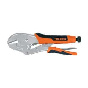 PPT-10RX.jpg 17437 - Pinza de presión 10" mordaza recta mango de vinil, Truper