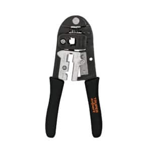 18342 - Pinza 8" ponchadora para cables RJ-45, 8 contactos, Truper