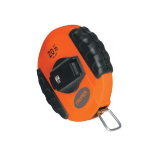 20900 - Cinta métrica larga 20 m, metálica, carcasa plástica, TRUPER