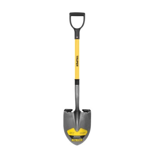 PRY-F.jpg 17150 - Pala redonda Tru Pro, puño "Y", mango de fibra de vidrio