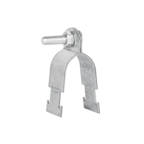 PU-114A.jpg 46425 - Abrazadera para perfil monocanal de 1 1/4", VOLTECK