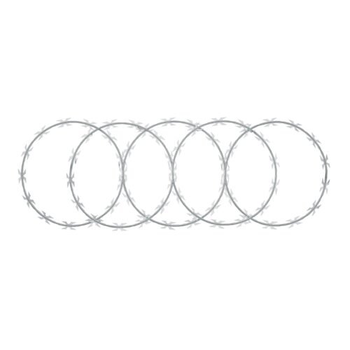 44921 - Rollo concertina máxima seguridad, 45cm diámetro x 8m, FIERO