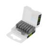 100193 - Estuche con 15 puntas de cruz PH2 largo 1", Truper Expert