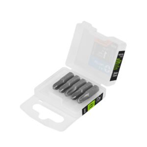 12143 - Estuche con 5 puntas de cruz PH3 largo 1", Truper Expert