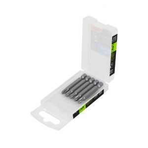 12147 - Estuche con 5 puntas de cruz PH2 largo 2", Truper Expert