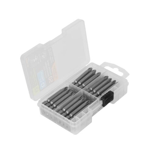 100251 - Estuche con 50 puntas de cruz PH2 largo 2", Truper Expert
