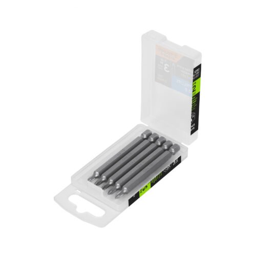 12150 - Estuche con 5 puntas de cruz PH0 largo 3", Truper Expert
