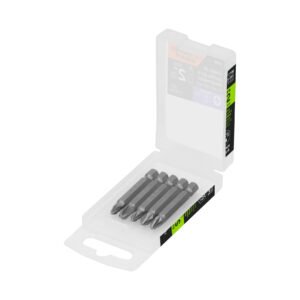 17799 - Estuche con 5 puntas pozidriv combinadas largo 2", Expert