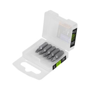 12156 - Estuche con 5 puntas pozidriv PZ1 largo 1", Truper Expert