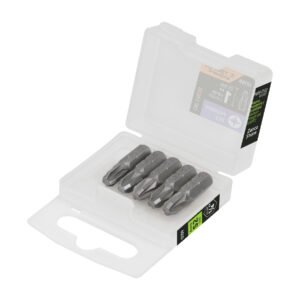 12159 - Estuche con 5 puntas pozidriv PZ3 largo 1", Truper Expert