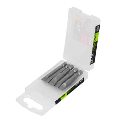 12721 - Juego de 5 puntas planas combinadas largo 2", Truper Expert