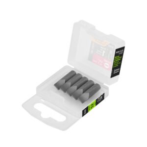 12167 - Estuche con 5 puntas planas de 1/4" largo 1", Truper Expert